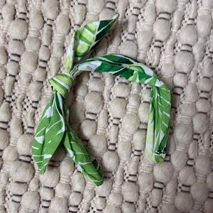 Janie and Jack Tropical Green Leaf Toddler Headband